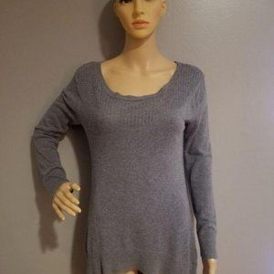 New York & Company Small Grey Tunic Sweater